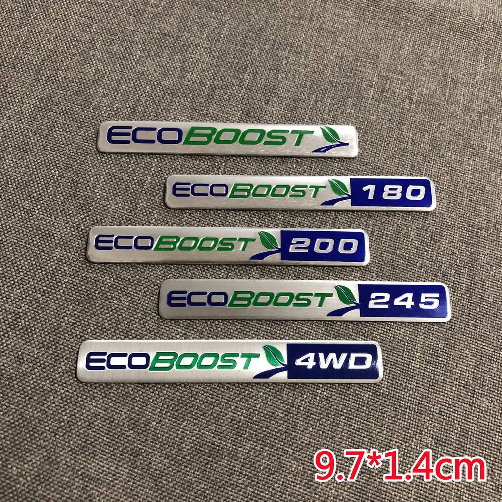 Thích hợp cho Ford Winghu Ford Wingbo ECOBOOST Logo ô tô cốp sau ECOBOOST 4WD Nhãn dán xe hơi Nhãn n