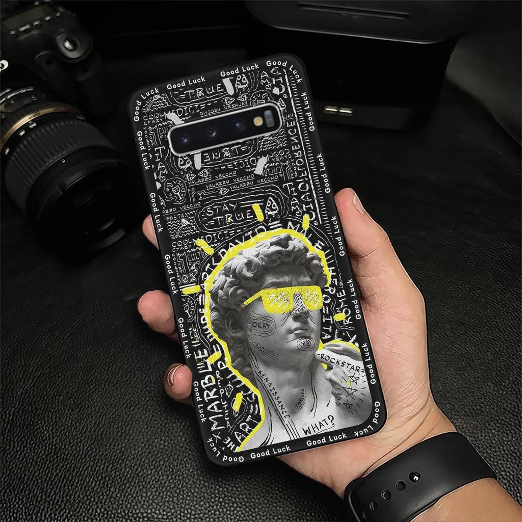 Ốp Điện Thoại Chống Bụi Bẩn Hoạt Hình Cho Samsung Galaxy S10 / SM-G973N Silicone TPU Chống Sốc Bảo V