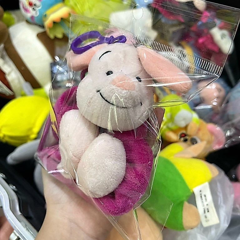 gấu bông 2hand móc khóa túi nhân vật heo PIGLET