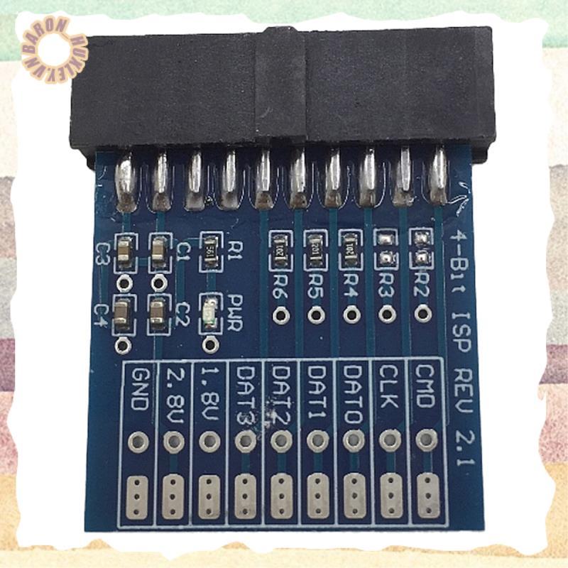 [VNG5] Bộ chuyển đổi mới JTAG, ISP 4-BIT ISP REV 2.1 cho Easy Jtag Plus Box / ESAYJTAG Tool