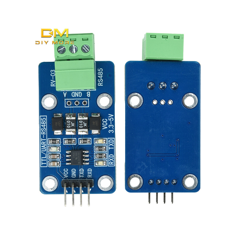 DIYMORE DC 3.3V – 5V Powered RS485 Level Shifter TTL sang RS485 Module Mô-đun chuyển đổi cổng nối ti
