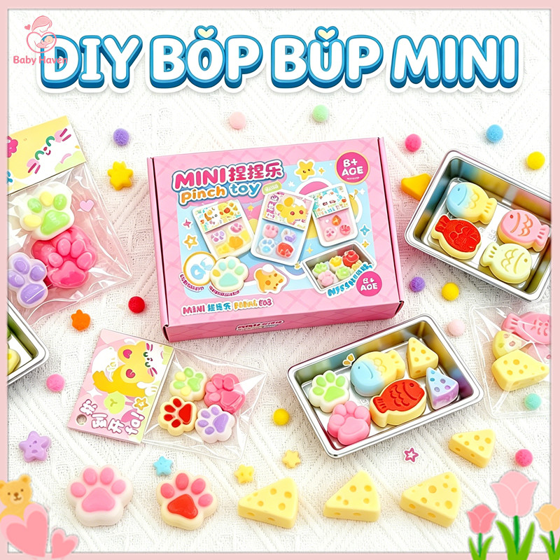 Bộ Kit Làm Squishy Silicone Mềm,Nhiều Chủ đề,Đồ Chơi Thủ Công Giảm Căng Thẳng,Quà Tặng Sáng Tạo Cho 