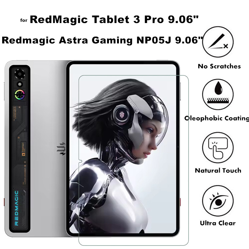 Cho Máy Tính Bảng Chơi Game Redmagic Astra 3 Pro NP05J 9.06 Inch Bảo Vệ Màn Hình Chống Trầy Xước Độ 