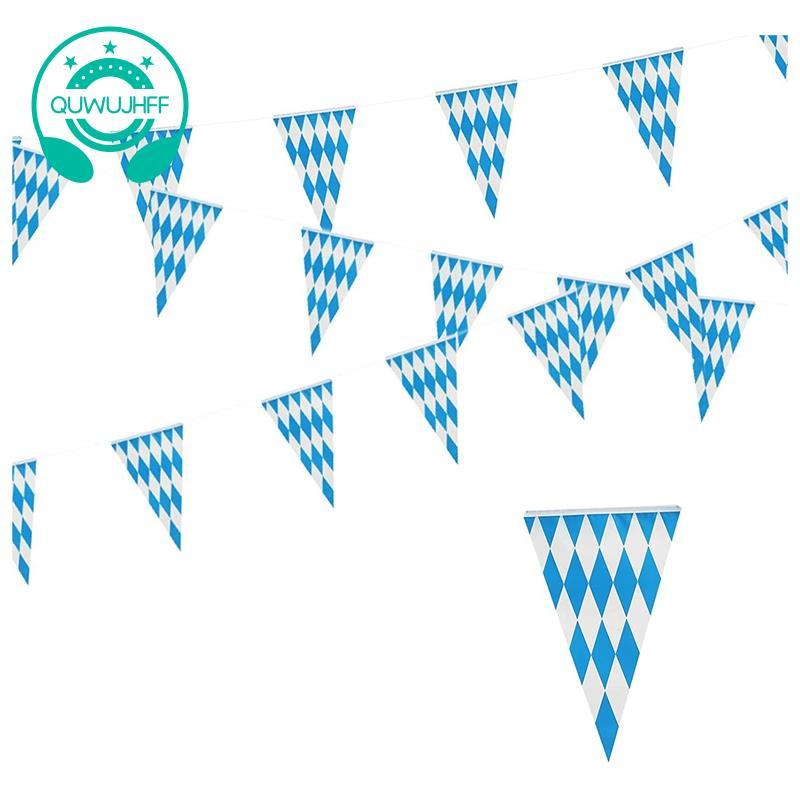 10M Vòng Hoa Bavarian Trang Trí Oktoberfest Trang Trí Tiệc Oktoberfest Pennant Bavarian Biểu Ngữ Ảnh