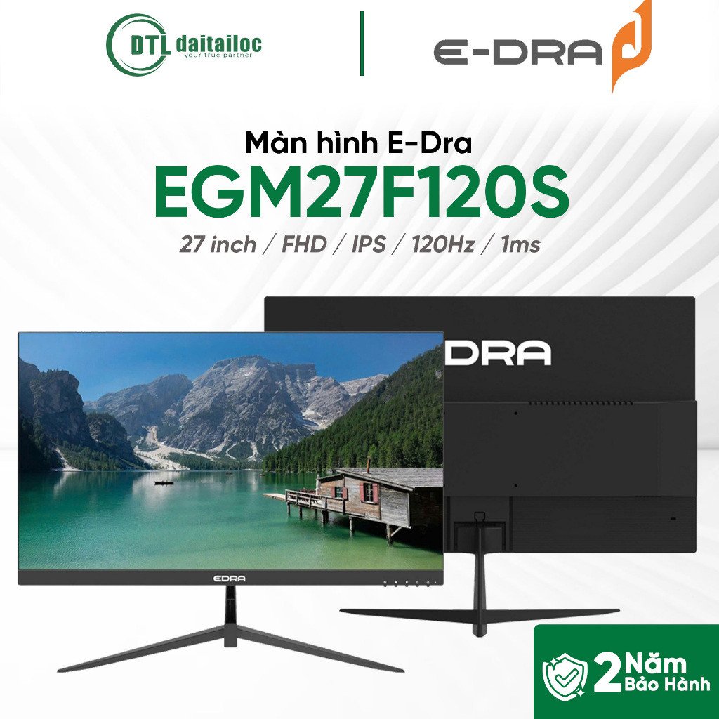 Màn Hình E-Dra EGM24F100H EGM27F100H EGM24F120H 24-27"/FHD/IPS/1ms I Chính Hãng I Bảo hành 24 tháng | BigBuy360 - bigbuy360.vn