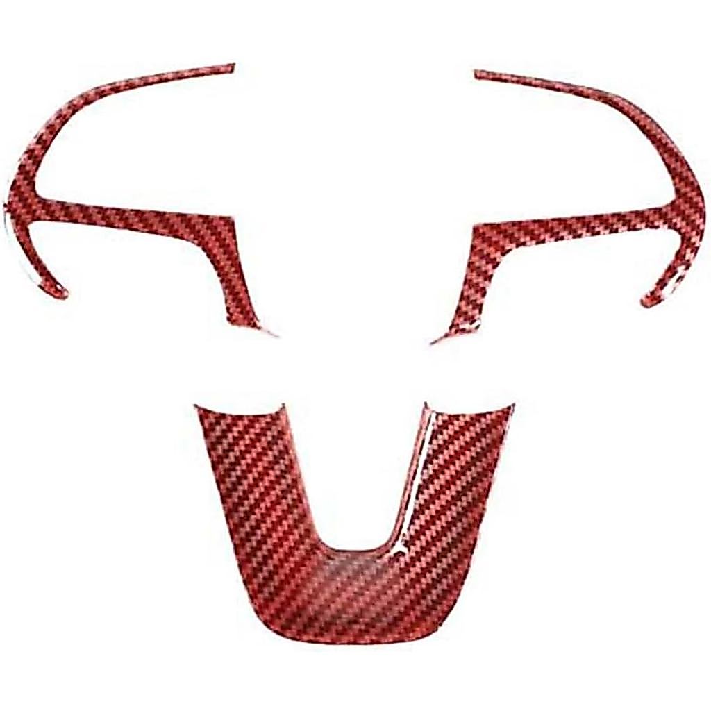 Hoolcar Điều Khiển Trung Tâm Nội Thất Vô Lăng Bao Viền Phù Hợp Cho Dodge Challenger & Charger 2015-2
