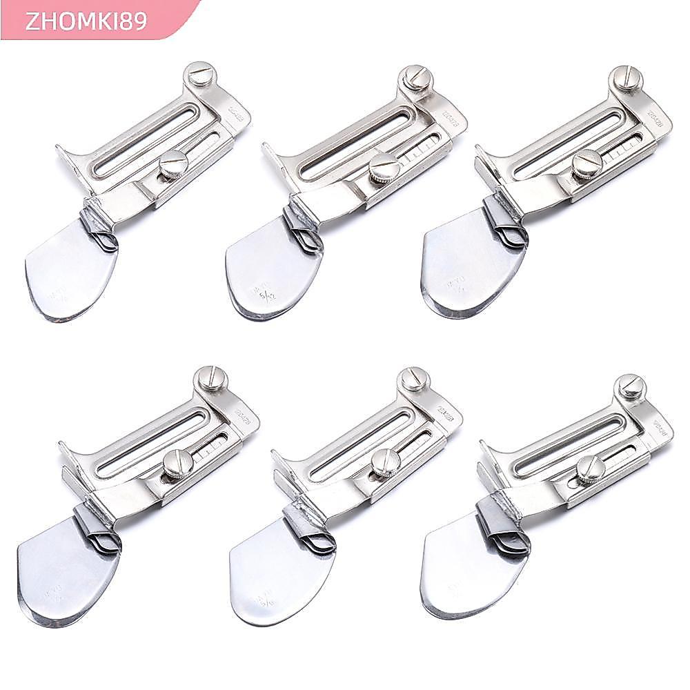 ZHOMKI89 Chân ép viền cán 0,3cm-1cm 1 / 8inch-3 / 8inch Hợp kim kẽm Quilting Thêu chân cho