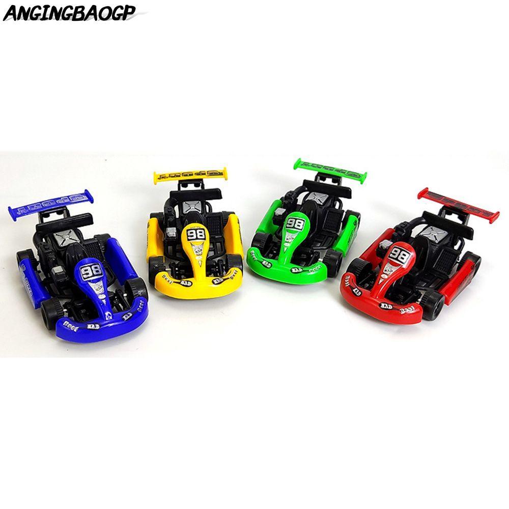ANGINGBAOGP 5 Chiếc Xe Ô Tô Mini Màu Ngẫu Nhiên Quán Tính Go Kart