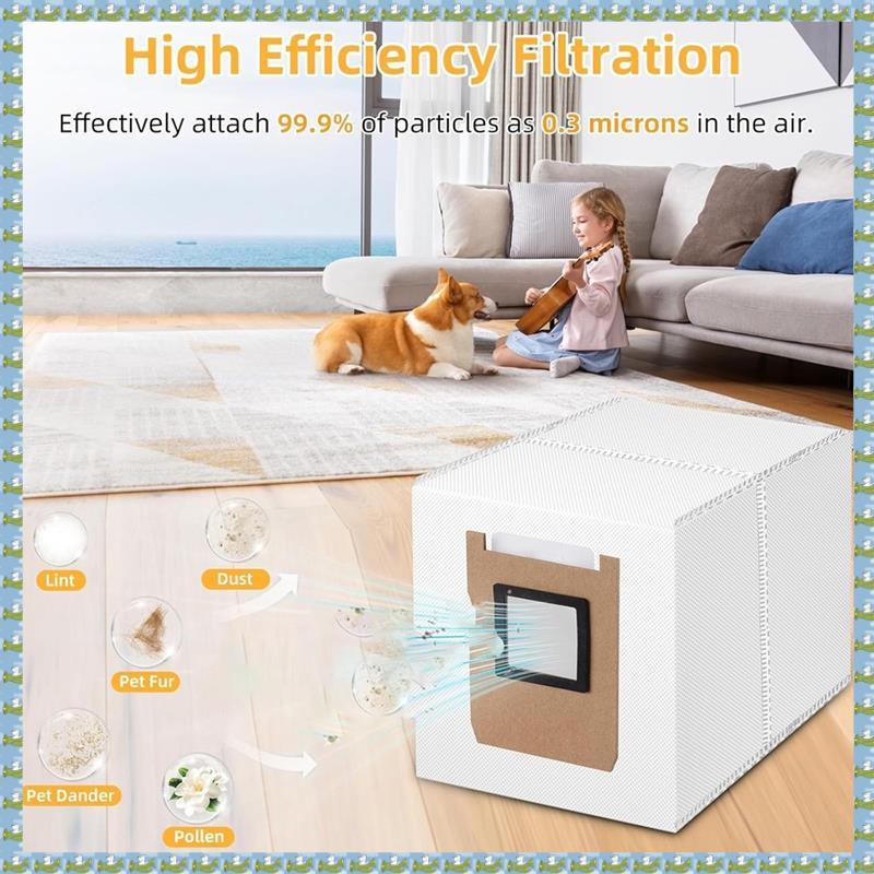 14 Gói Túi Bụi Thay Thế Cho E25 Omni / E28 Omni Trạm Vệ Sinh Robot Hút Bụi Thay Thế