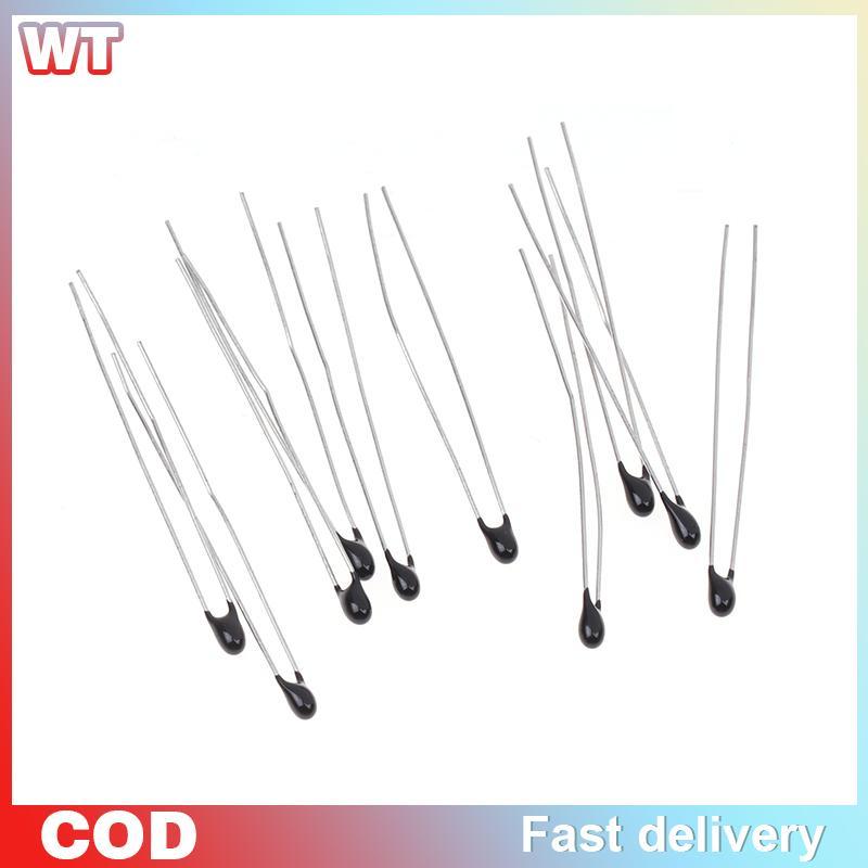 [WT] 10 Chiếc Điện Trở Nhiệt B3435 NTC-MF52-103F 10K Ohm Cảm Biến Nhiệt Độ 1% Điện Trở Nhiệt NTC Nhi