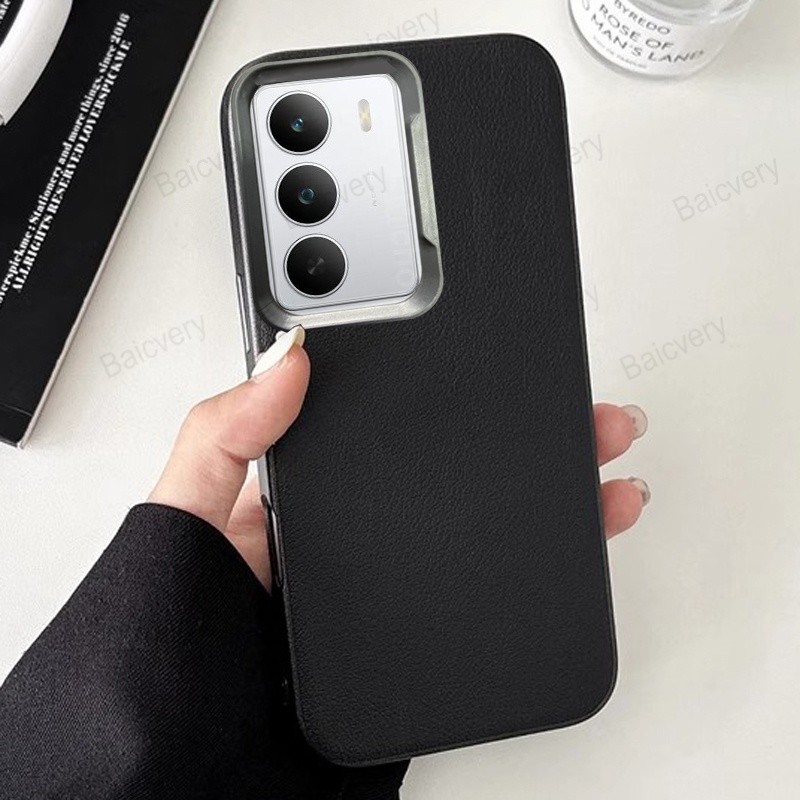 Ốp lưng Mềm Cho Realme C75 4G / C75 5G / C73 / 14X 5G / C75X / C71 4G Ốp Lưng Da Thời Trang Chống Số