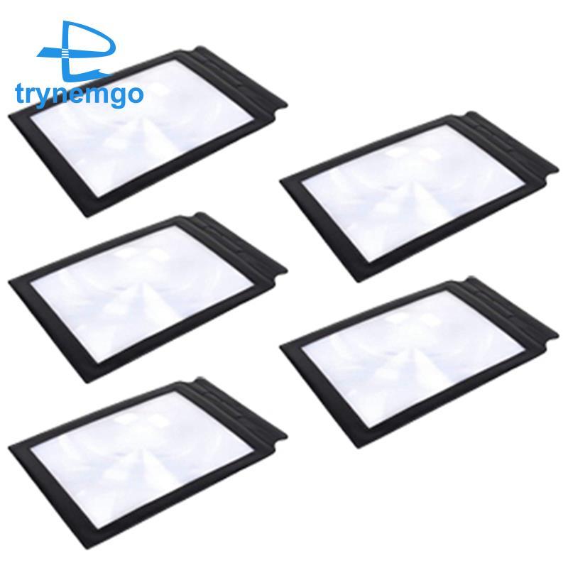 Kính lúp phẳng A4 dành cho người cao tuổi đọc sách PVC Flat Full Page Kính lúp
