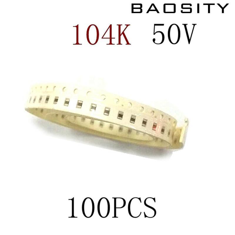 100 chiếc 50V 0.1UF Tụ điện Gốm LOW ESR Chip X7R SMD0805 (gói 100)
