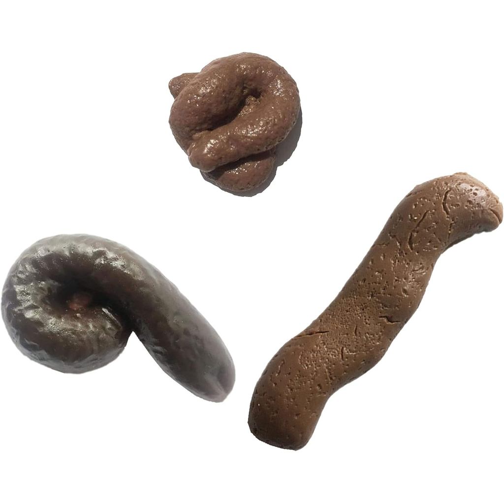Cooplay 3 Hình Dạng Khác Nhau Mô Phỏng Poop Prank Đồ Chơi Thực Tế Chó Poo Mô Hình Người Lớn Pooping 