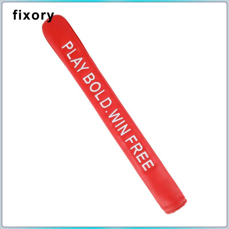 Fixory Alignment Sticks Cover Golf Alignment Sticks Cover Case Holder PU Correcting Supplies Trainin