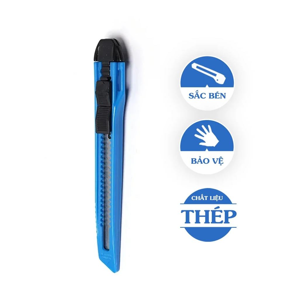 Combo 10 Dao rọc giấy Flexoffice FO-KN01