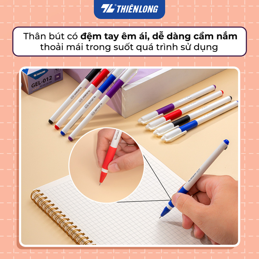 Combo 20 cây Bút Gel Thiên Long GEL-012