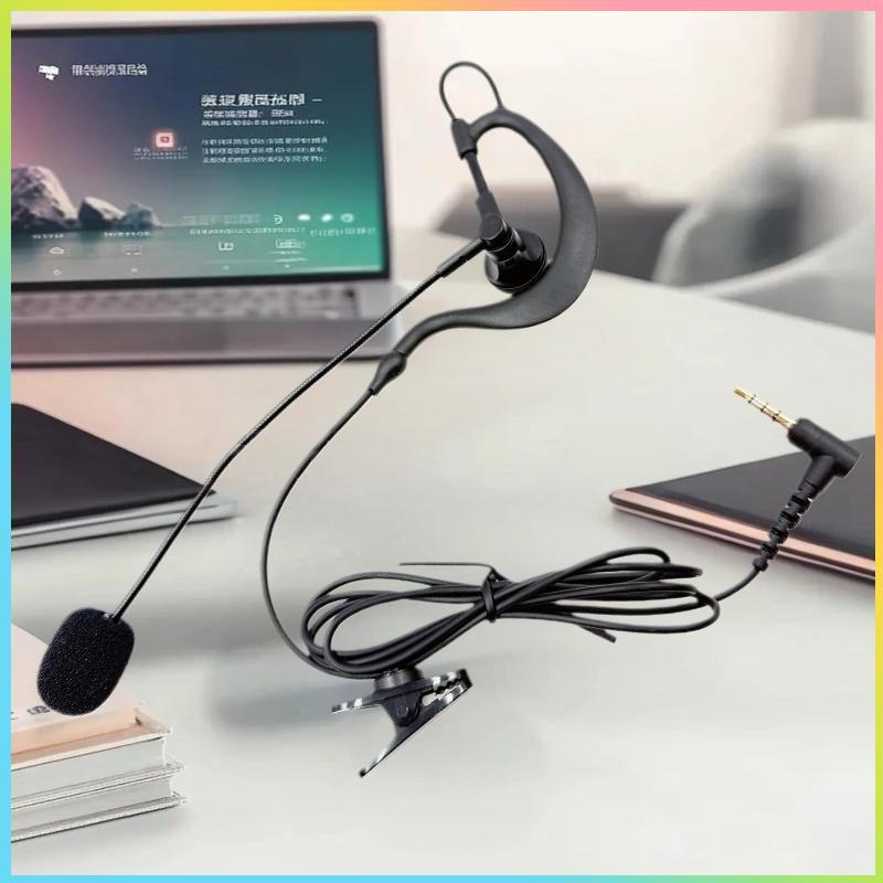 (COD) 1 Cái Tai Loại Treo Tai Nghe Trọng Tài Giao Diện 3.5mm / Type-C Cho V6 Pro + Mũ Bảo Hiểm Xe Má