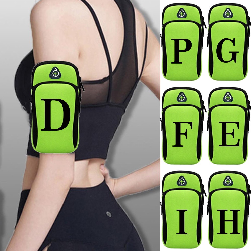 Sports Arm Bag Phone Accessories Fitness Phone Holder Waterproof Dustproof Breathable Sports  Black