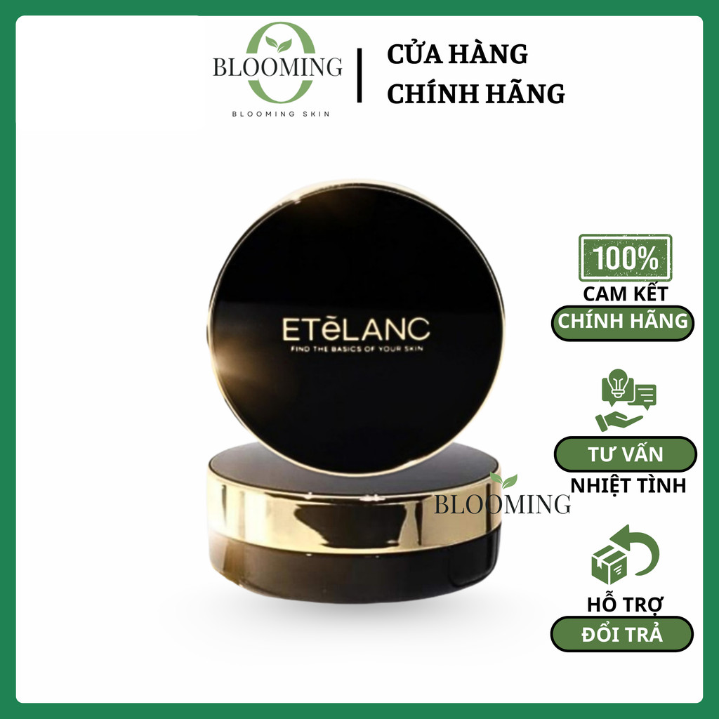 Cushion ETELANC SPF50+/PA+++ Kèm Lõi Thay Thế (2 Lõi) Tone 21 Chống Lem Trôi, Không Bết Dính