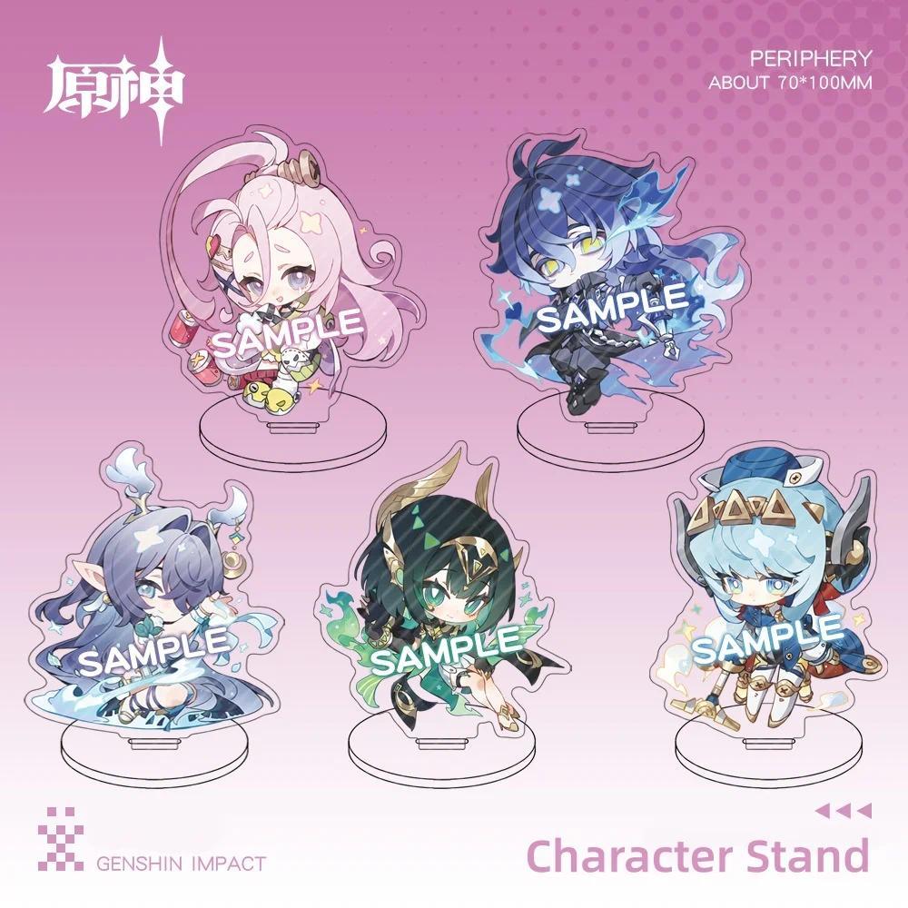 Mới Genshin Impact Mô hình standee Flins Nefer Lauma Ineffa Aino  Anime Tabletop Acrylic Ornament  C