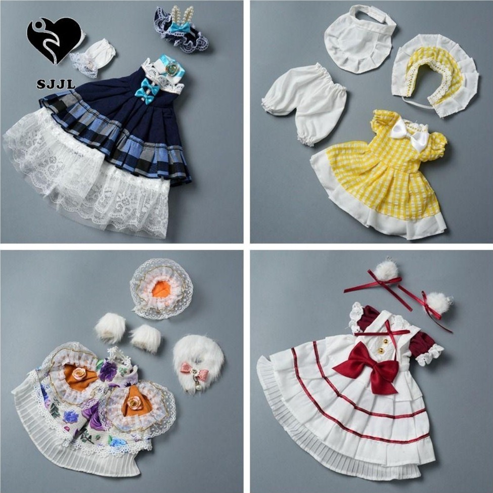 SJJL 1 / 6 Quần áo búp bê BJD, Váy treo công chúa búp bê 30cm tinh tế, Phụ kiện búp bê Đáng yêu 30cm