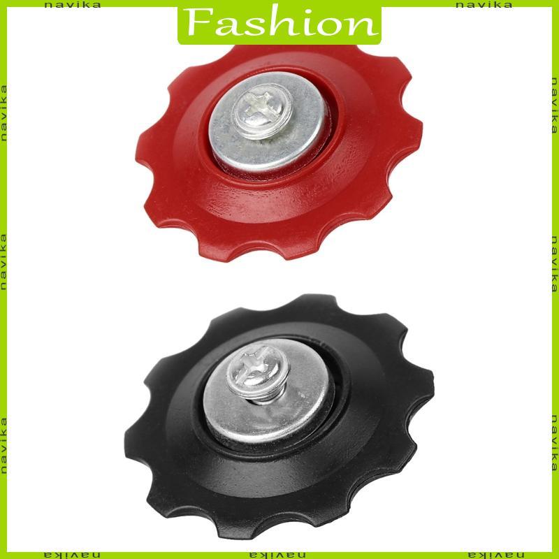 NA 10T Xe Đạp Jockey Bánh Xe Phía Sau Derailleur Ròng Rọc Kín Vòng Bi Jockey Bánh Xe