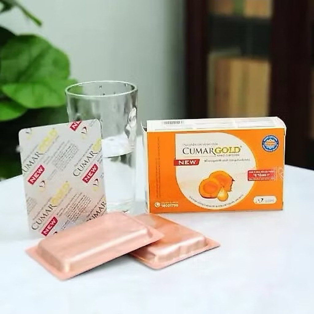 Cumar Gold New Viên hỗ trợ dạ dày - 1 Hộp 30 Viên