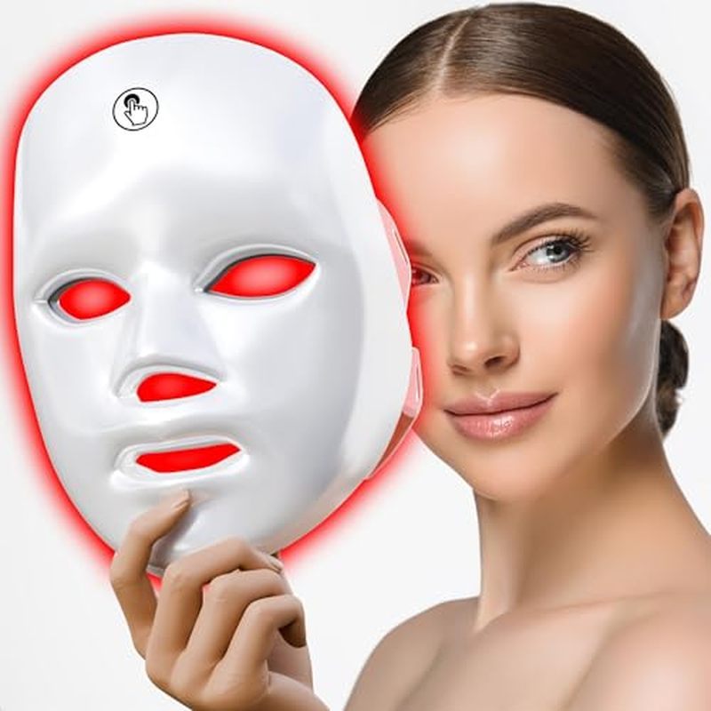Skin for For Facial Light or Mask Red Mask Care Face, Mask, Red Therapy Light Light, Salon Home, Whi
