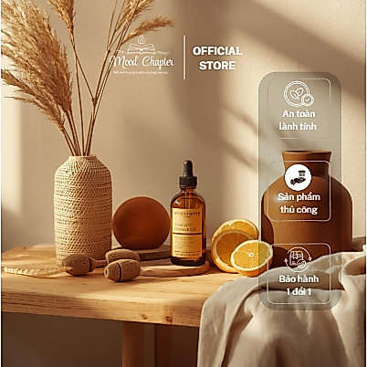 Tinh dầu thiên nhiên Orange Fresh Mood Chapter - Hương Cam Ngọt Thanh Khiết - Khử mùi & Thư giãn