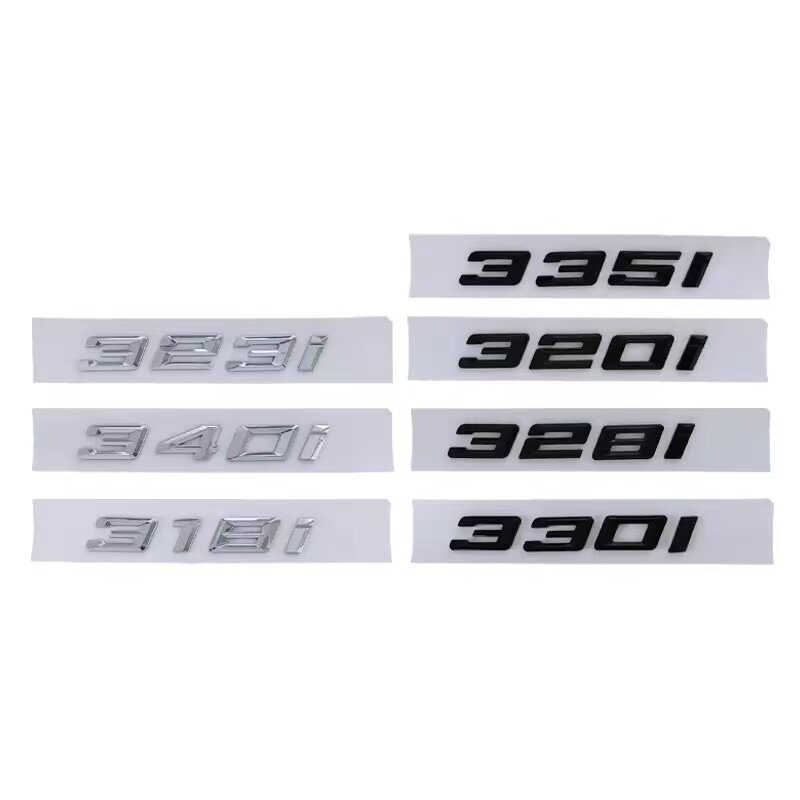 Thích Hợp Cho Xe BMW Logo Mới 3 Series Dịch Chuyển 350i 340i 330i 325i 320i Đuôi Sau Logo Dịch Chuyể
