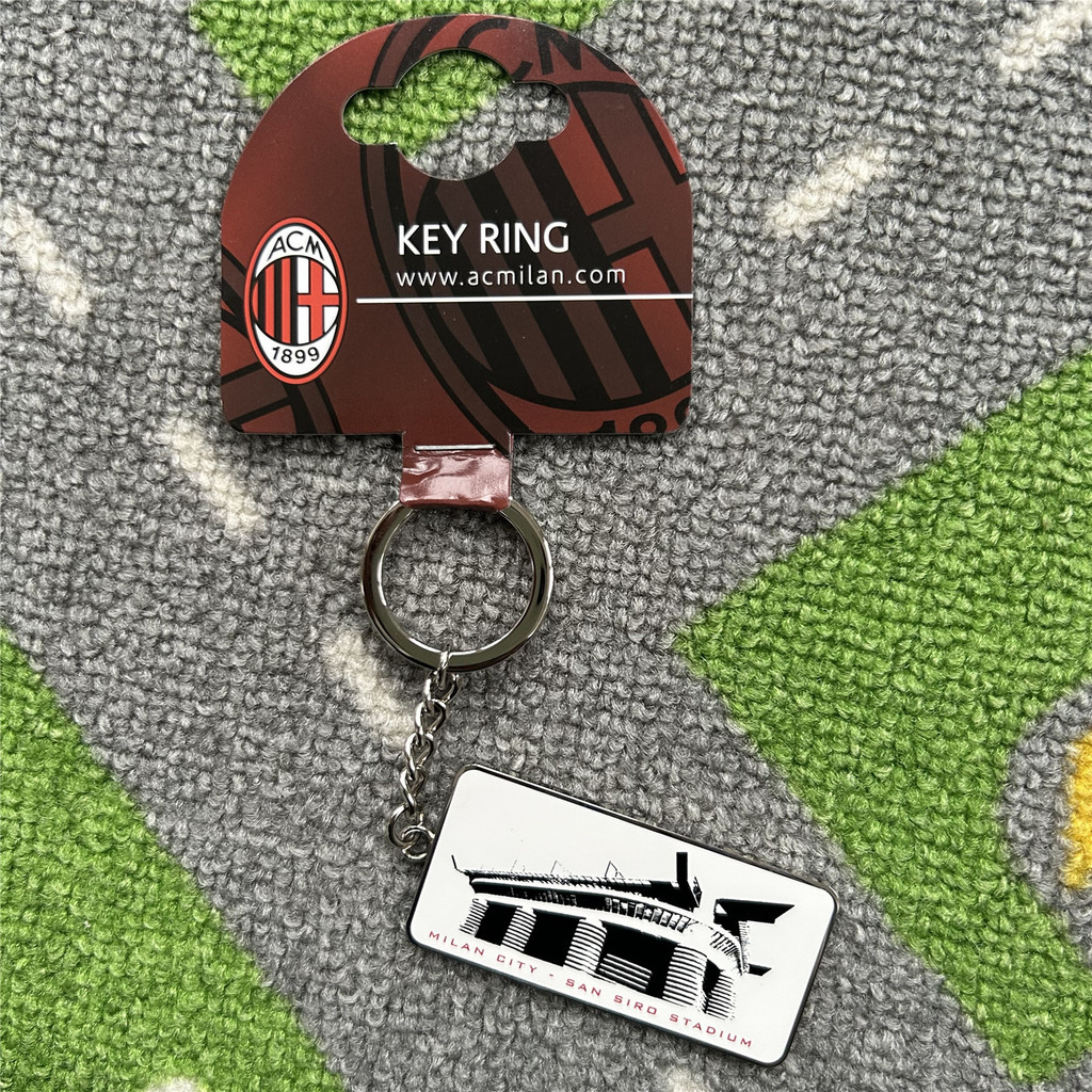 AC Milan AC Milan Chính Thức Chính Hãng Đội Huy Hiệu Móc Khóa Huy Hiệu Quạt Cung Cấp Thổ Cẩm Quà Tặn