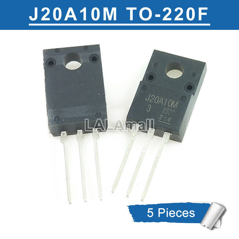 5 chiếc J20A10M TO-220F J20A10M3 TJ20A10M3 TO220F 20A / 100V MOSFET Transistor mới nguyên bản