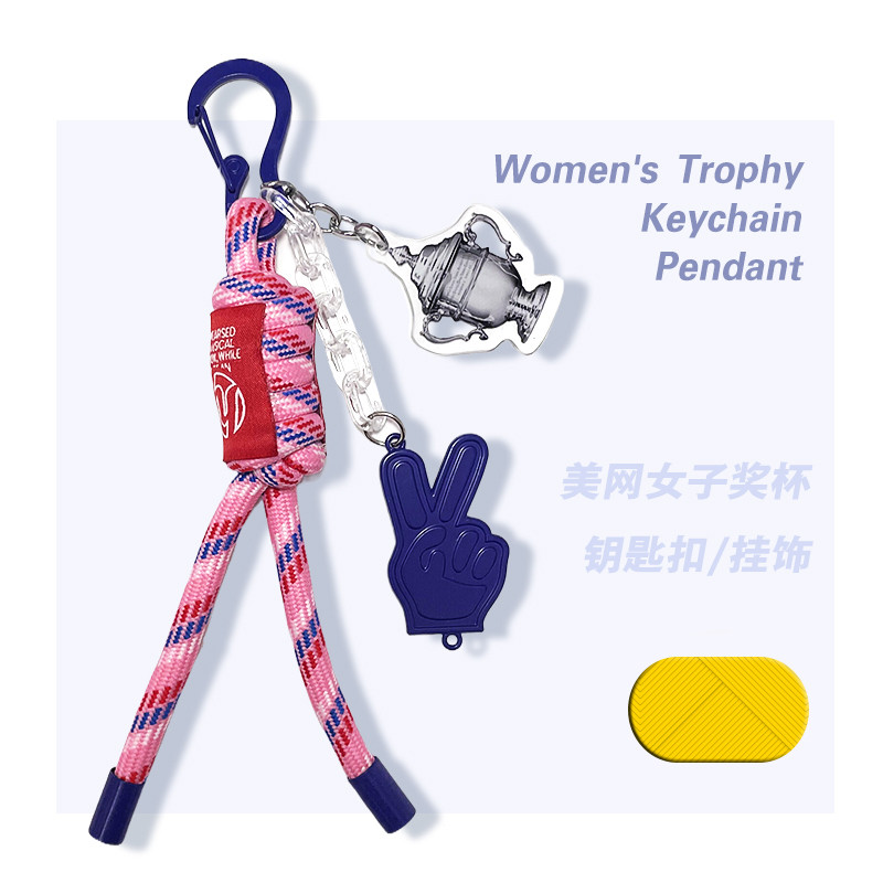 Cúp Tennis Móc Khóa Grand Slam Sáng Tạo Phương Pháp Úc Lưới Nhiệt Độ Làm Đẹp Lưới Dây Xích Dây Ba Lô