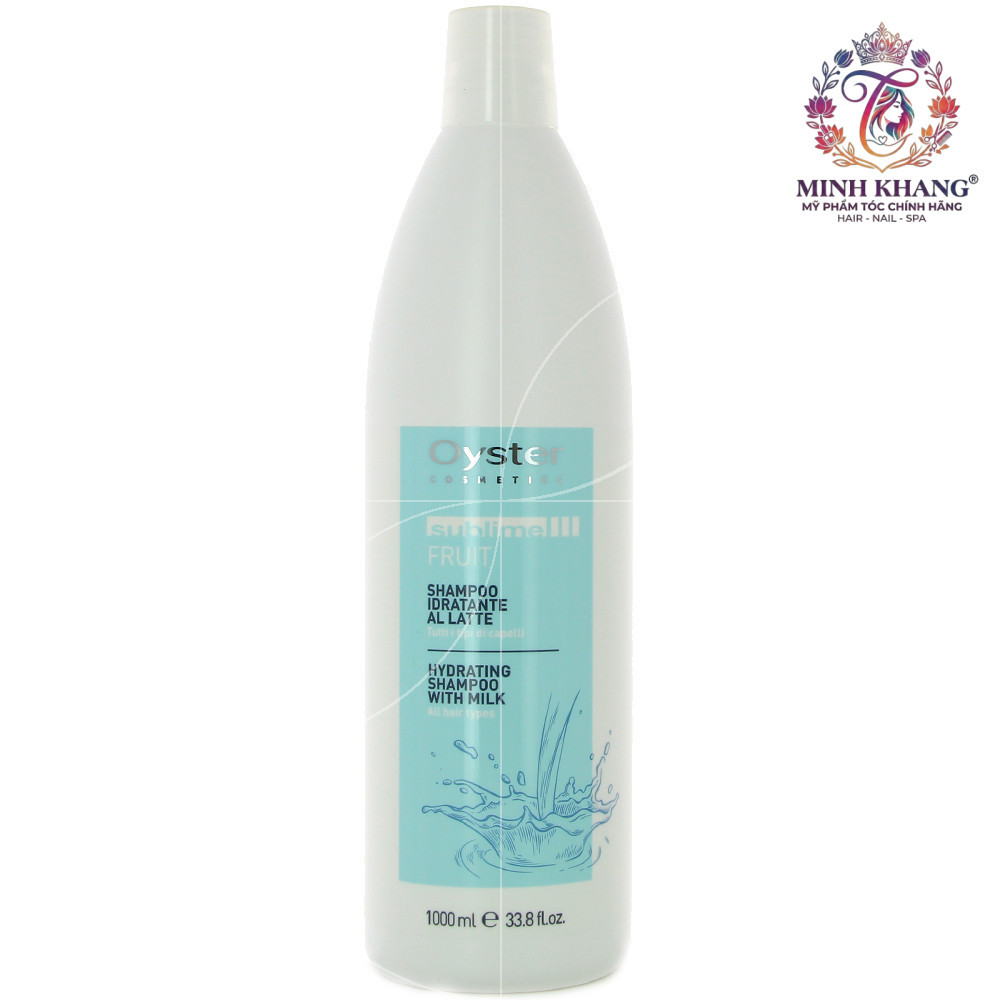 Dầu gội cấp ẩm cho tóc Oyster Sublime Fruit Hydrating Shampoo With Milk 1000ml [ MK ]