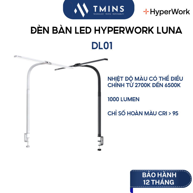 Đèn bàn LED HyperWork Luna | DL01