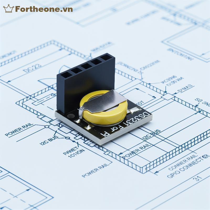 FOT Essential DS3231 RTC Time Clo Module Có Pin Cho Raspberry Pi Đồng Nhất Hẹn Giờ Hỗ Trợ VN