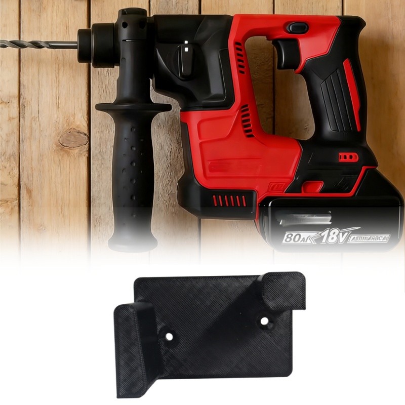 1 Cái Cho DHR171Z Tác Động Khoan Treo Tường Giá Đỡ 3D In Hình Hạng Nặng Nhà Để Xe Phòng Thu Dụng Cụ 
