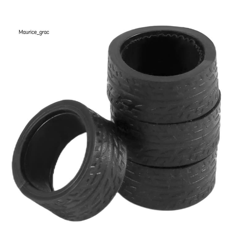 4 Lốp Cao Su Lốp Bánh Xe Cho Xe K969 K989 P929 Iwa04M Iwa02 Mini-Z Mini-D Mini-Q 1 / 28 RC Drift Rac