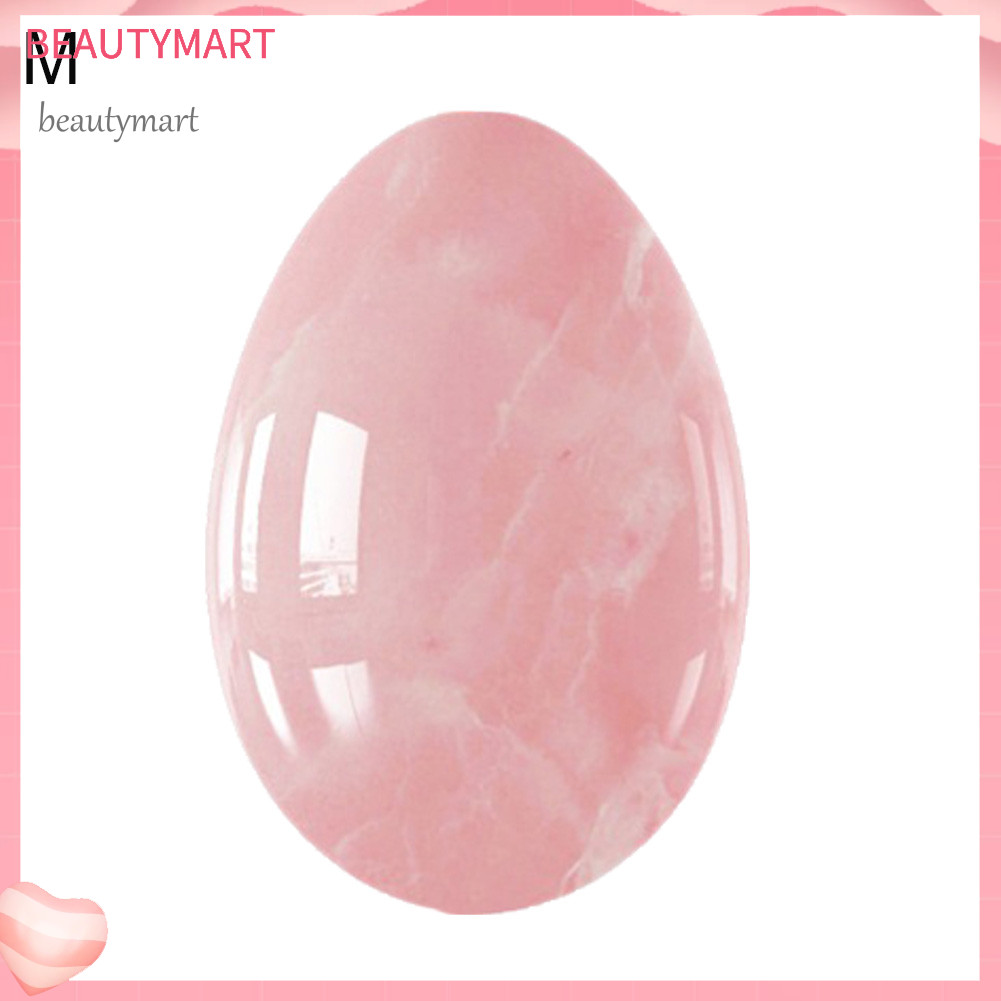 [beautymart] Hình Bầu Dục Khoan Sau Sinh Giữ Chặt Âm Đạo Trứng Yoni Đá Massage Kegel