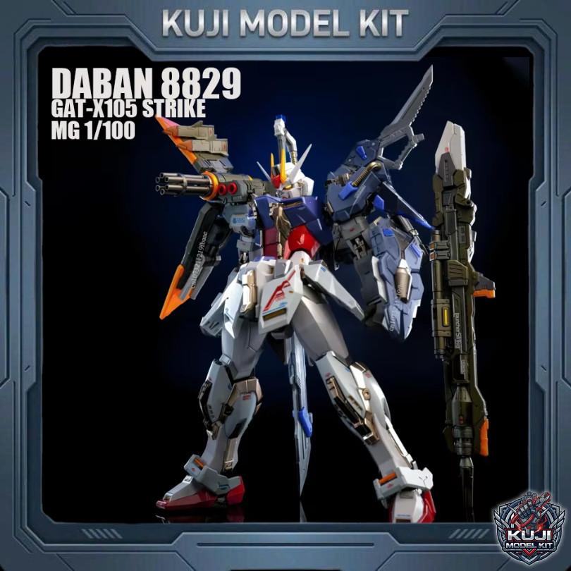 CÓ SẴN - Mô hình lắp ráp DABAN 8829 Strike Launcher + Sword ver MB (tặng kèm base, Decal nước)