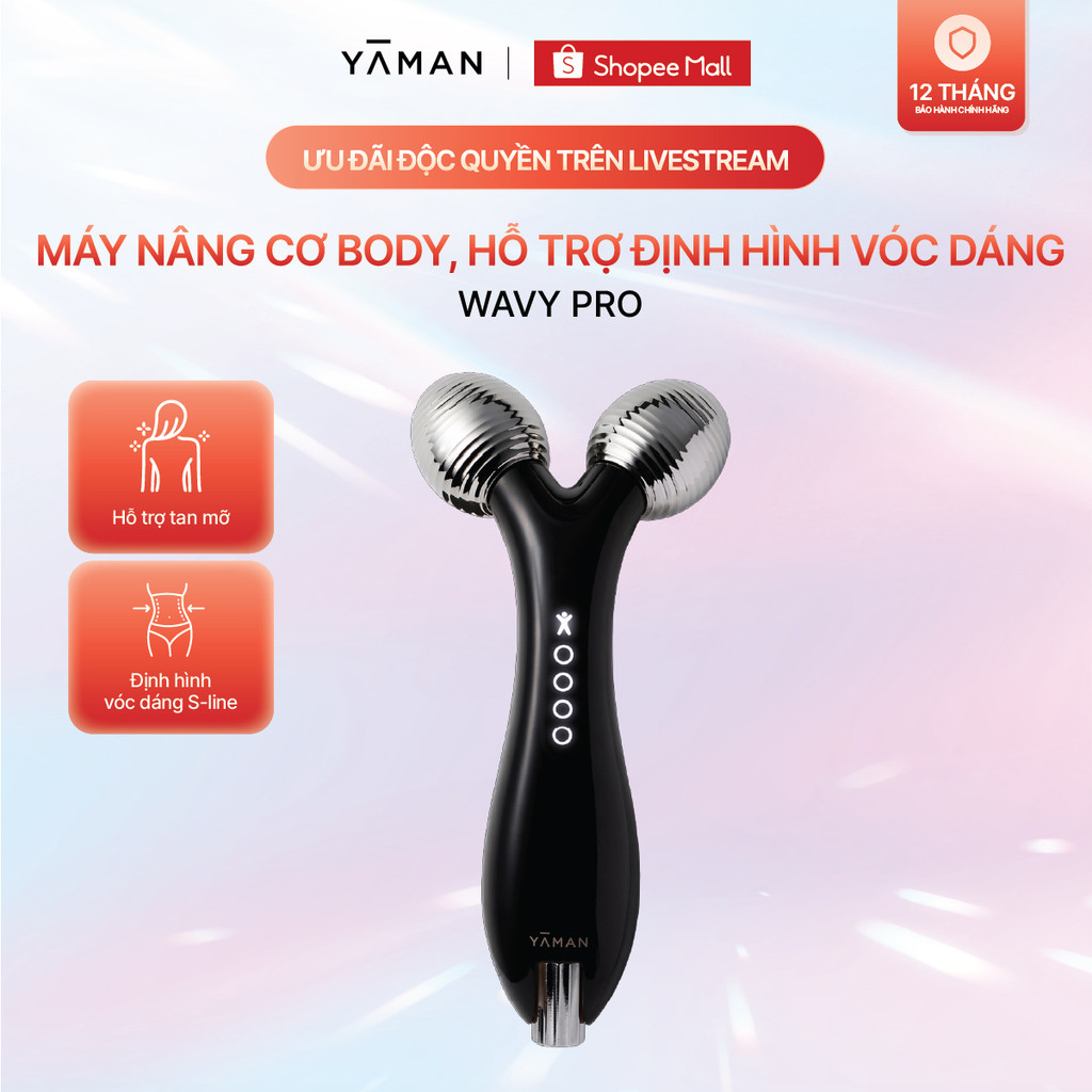 [SP LIVE] Máy nâng cơ thải độc hệ bạch huyết YAMAN chuyên dụng với đầu lăn lốc xoáy 4D Extra và công