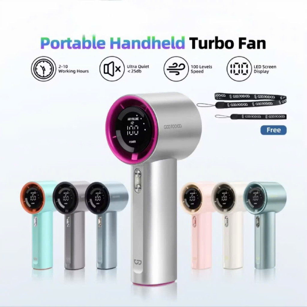 Quạt cầm tay Goojodoq Turbo Jet 4000 mAh