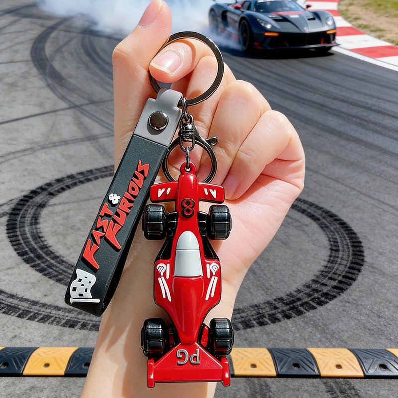 F1方程式賽車鑰匙圈掛件 高級感 汽車模型裝飾 | F1 Racing Car Keychain Pendant High-end Car Model Decoratio 2bhrKoREL90602
