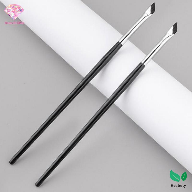 Heabety Nâng cấp de Eyeliner Brush Ultra Thin Fine Angle Flat Eyebrow Brush Under The Eyes Place Mak
