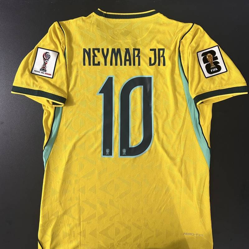2026 Jersey World Cup Home National Team Fan Player 10 Short Sleeve Neymar No. 7 Venius JrXv