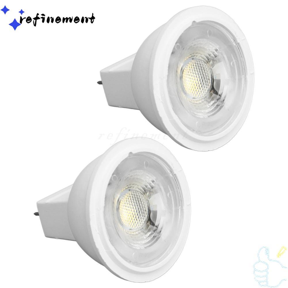 REFILINEMENT 2 Bóng Đèn Pha GU4, Bóng Đèn 110V 3W MR11, Đế Bi-Pin Dễ Dàng MR11 Bóng Đèn Phong Cảnh P