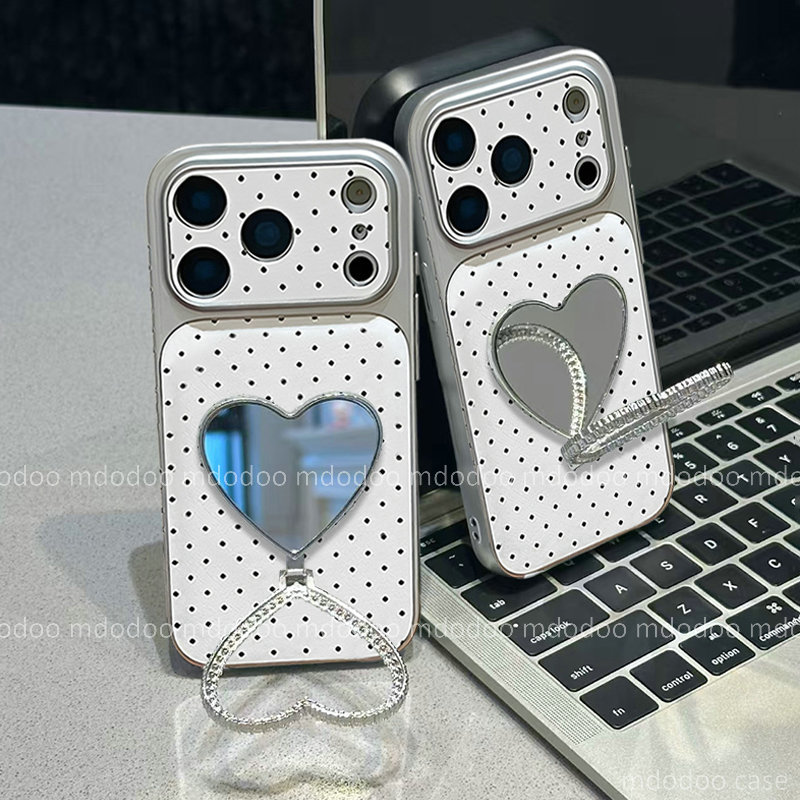 ốp lưng Plating Skin Texture Polka Dot For Redmi Note 15 14 13 12 Pro 4G 15Pro+ 14Pro+ 13Pro+ 13Pro 