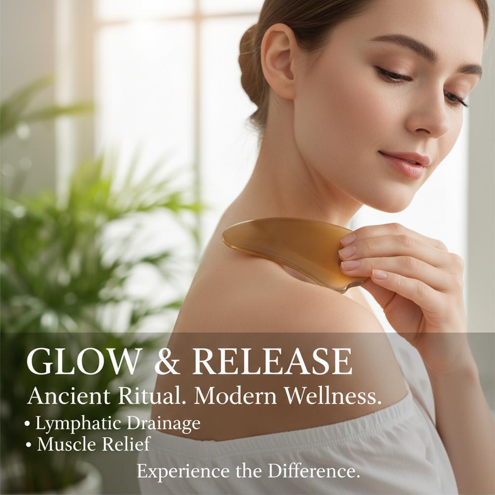 Bộ con lăn ngọc bích và Gua Sha cho công cụ thoát nước bạch huyết cơ thể mặt I4I2