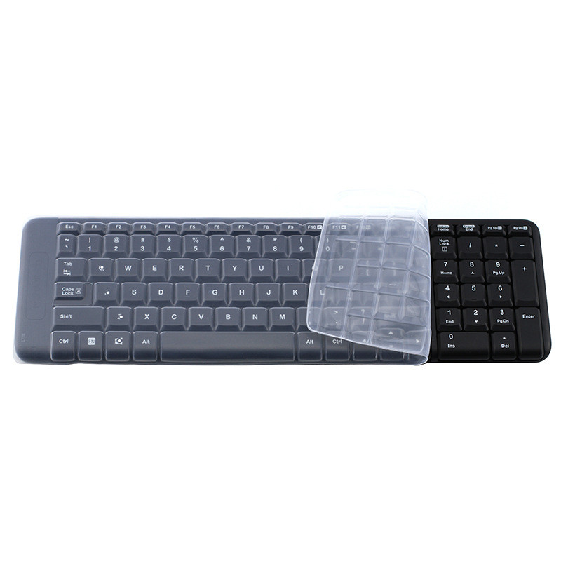 Bài Phim bảo vệ bàn phím Logitech MK220 K230 Vỏ che bụi MK25 Bảo hiểm toàn diện Cửa hàng bách hóa to